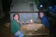 don and beth start the kiln